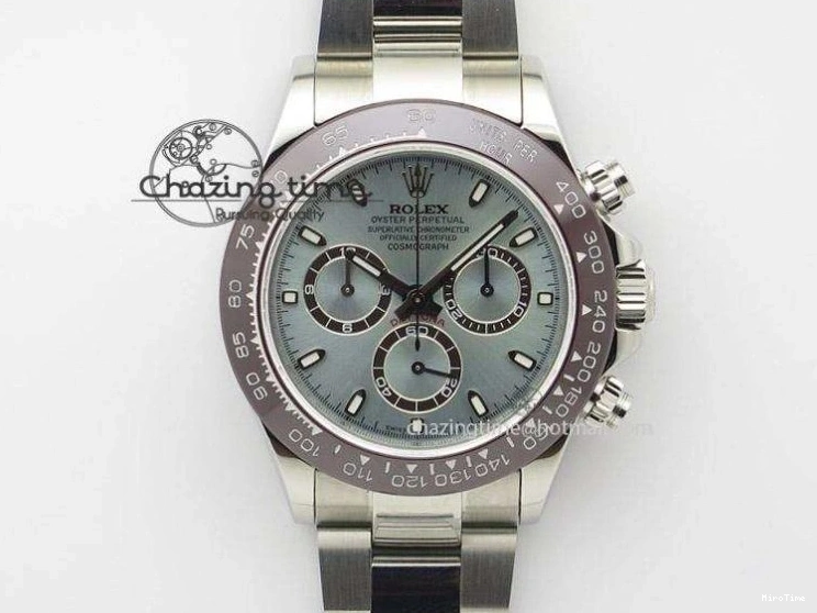 MiroTime 0220 Efficient Daytona 116518 Clean 1:1 Best Edition YG Dial on Oysterflex Rubber Strap SA 1673